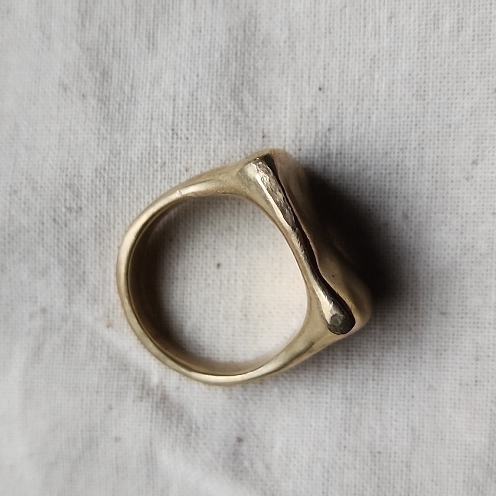 Cashmere Cactus Divinity Brass Ring - Picture 9 of 9